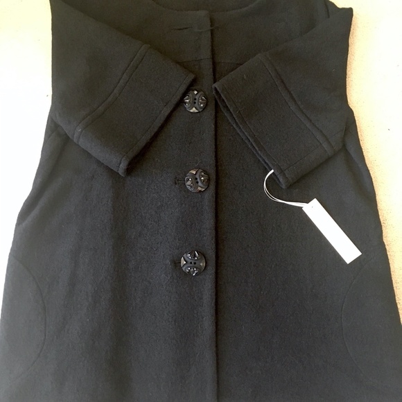 Uncle Frank brand Black coat jacket--SMALL - Picture 2 of 3